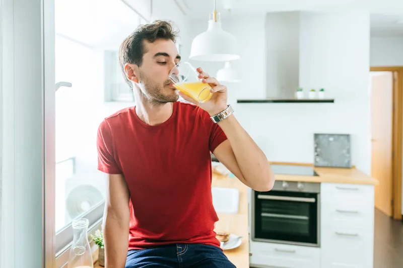 Drinking Directly From the Carton or Bottle