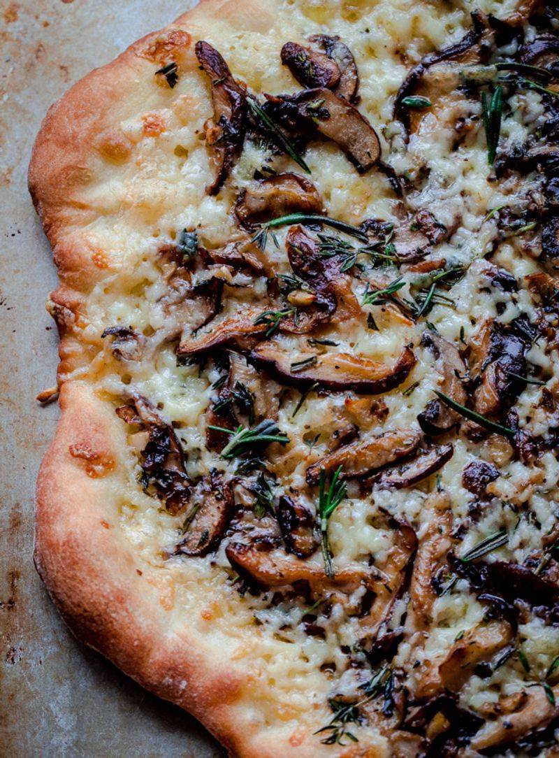 Mushroom Truffle Pizza