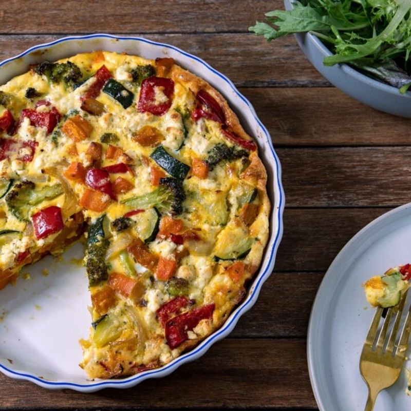 Roasted Vegetable Frittata