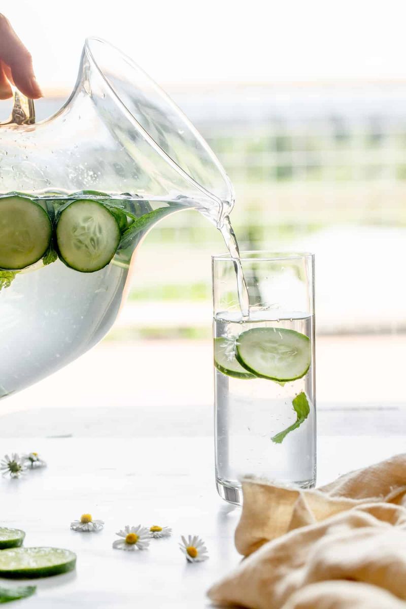Cucumber Mint Water