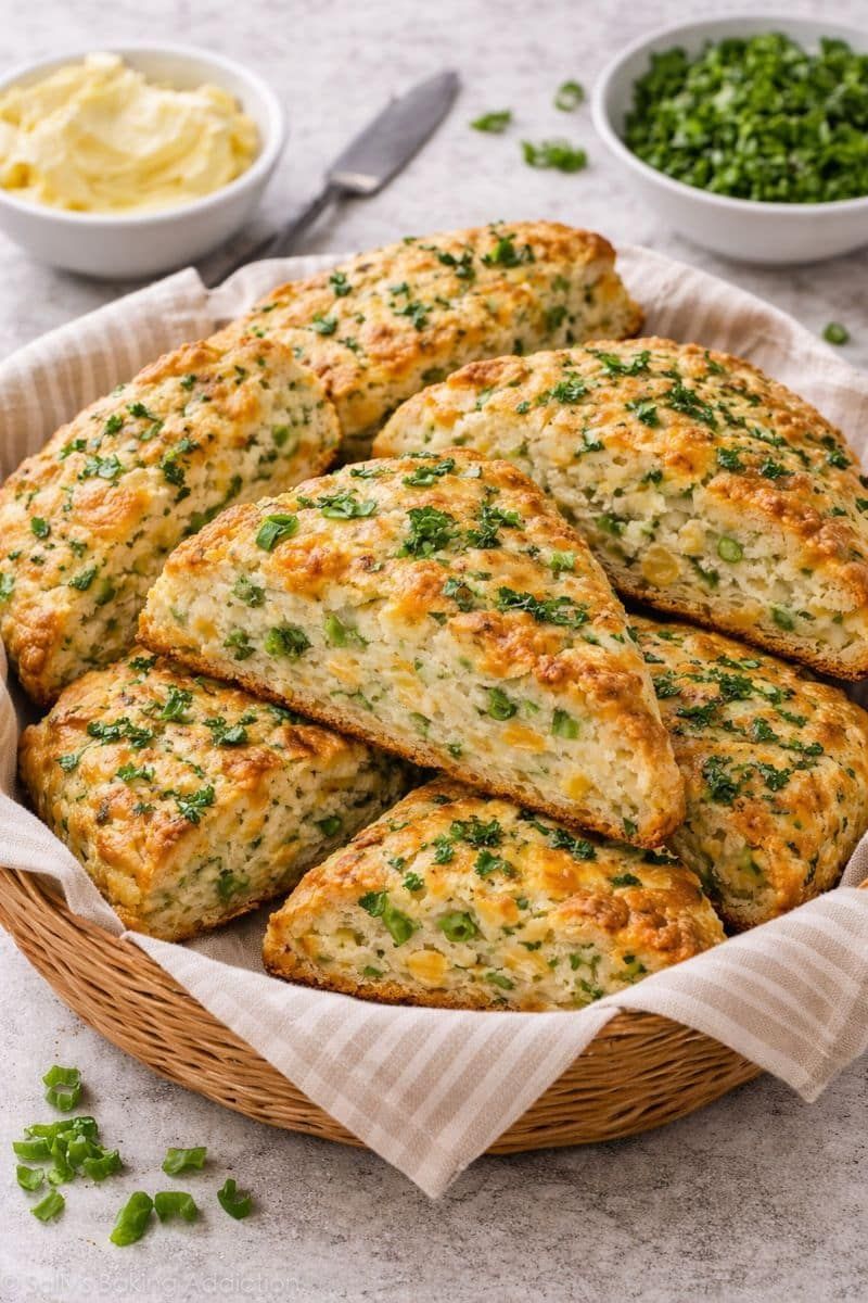 Cheese and Herb Scones
