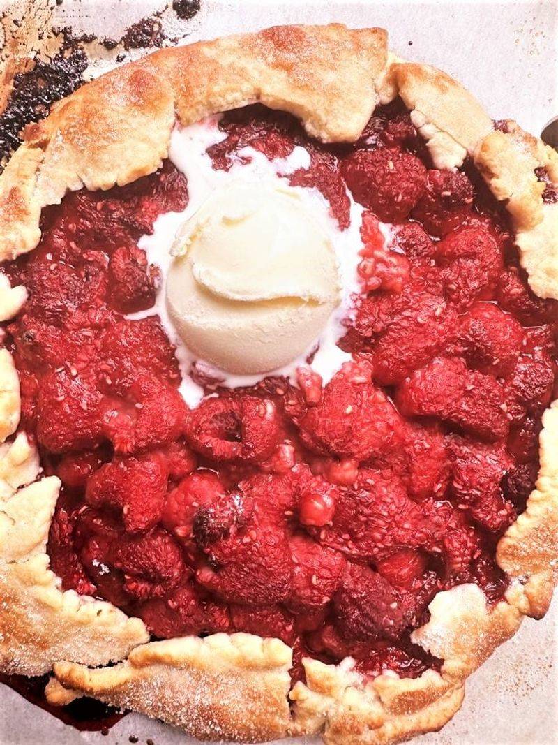 Raspberry Galette