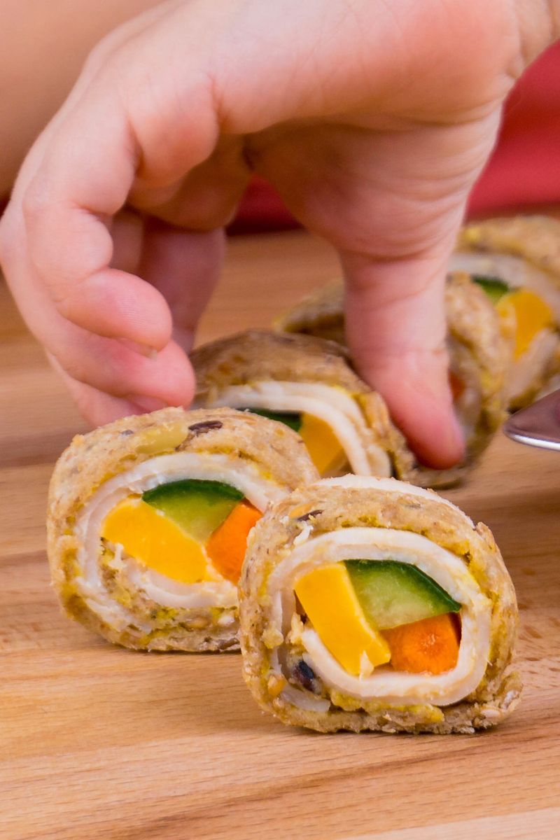 Sandwich Sushi Rolls