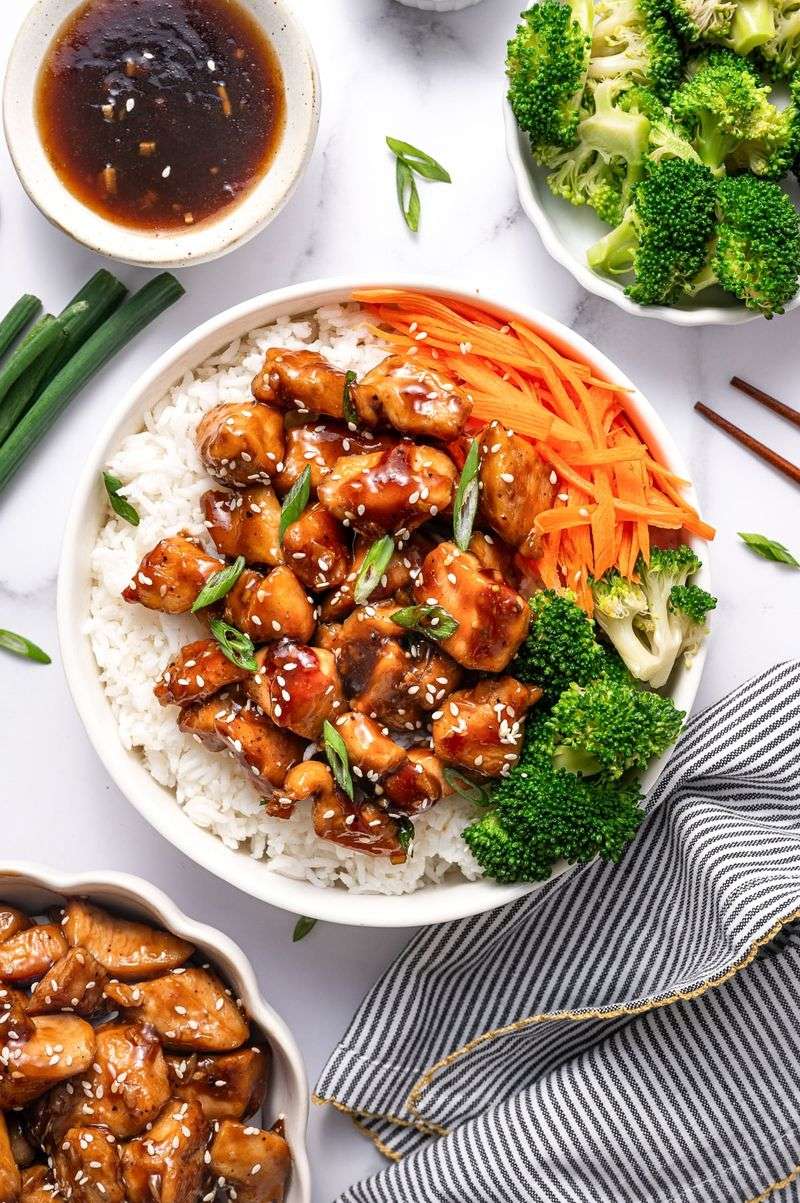 Teriyaki Chicken Rice Bowls