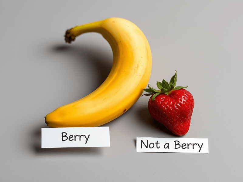 Strawberries Are Not Actually Berries
