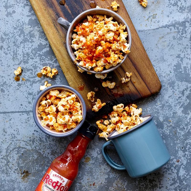 Popcorn and Hot Sauce