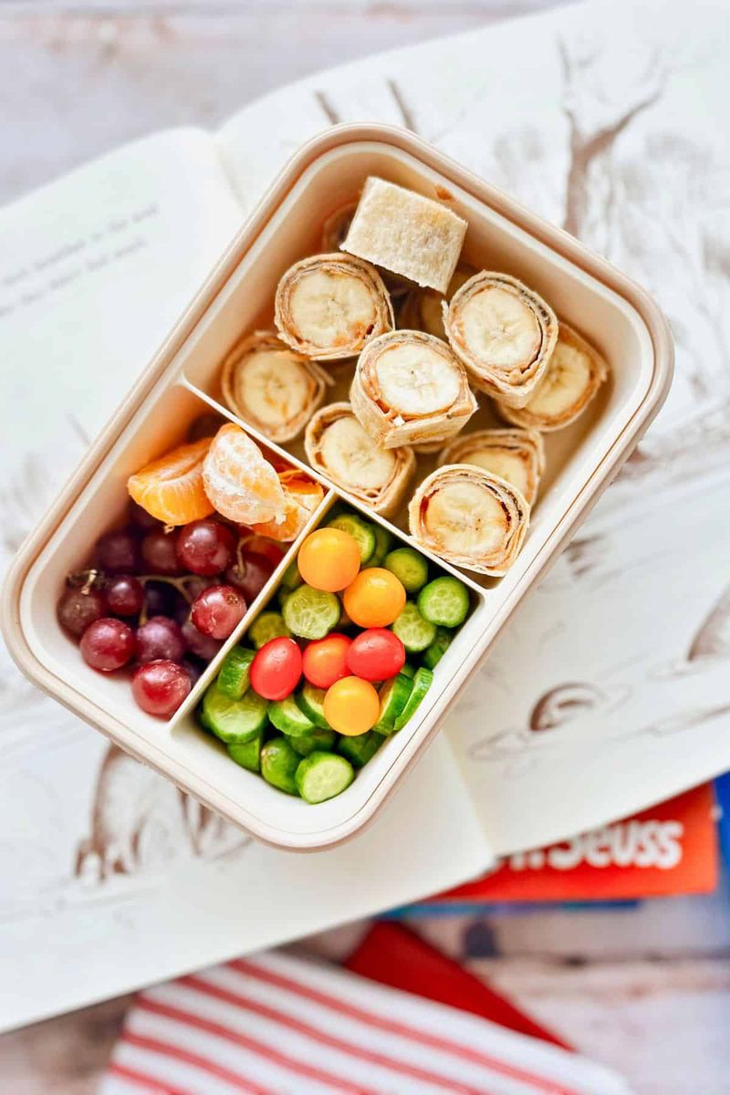 Peanut Butter and Banana Wraps