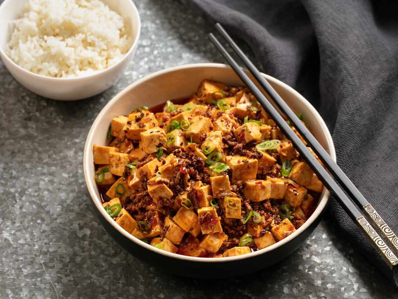 Sichuan Mapo Tofu with Sichuan Peppercorn