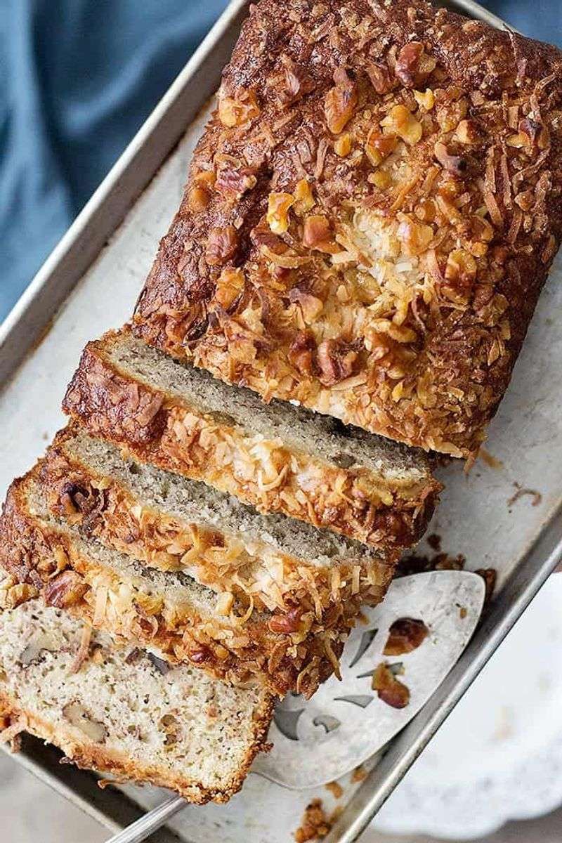 Toasted Coconut Banana Bread