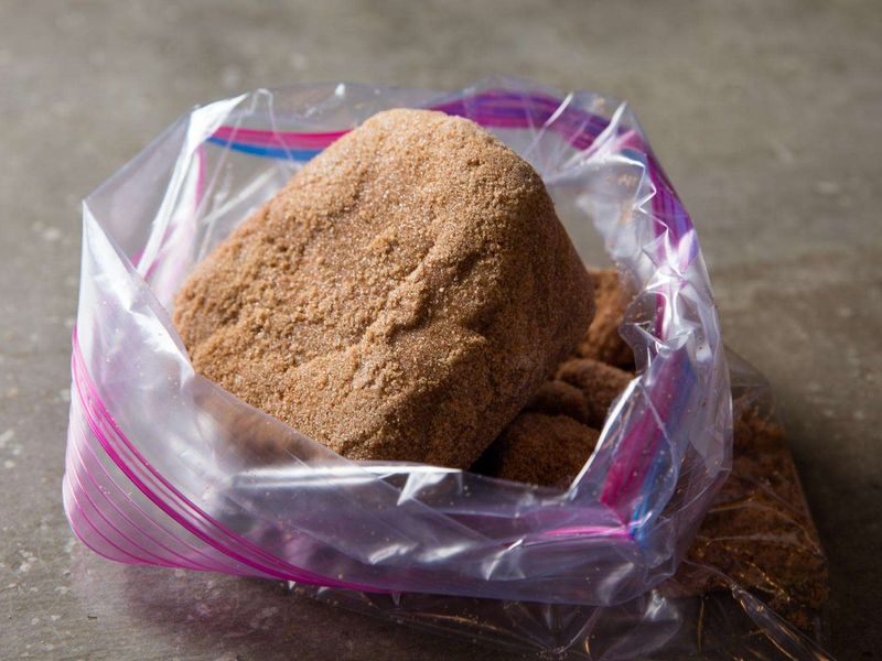 Keep Brown Sugar Soft with a Peel Strip