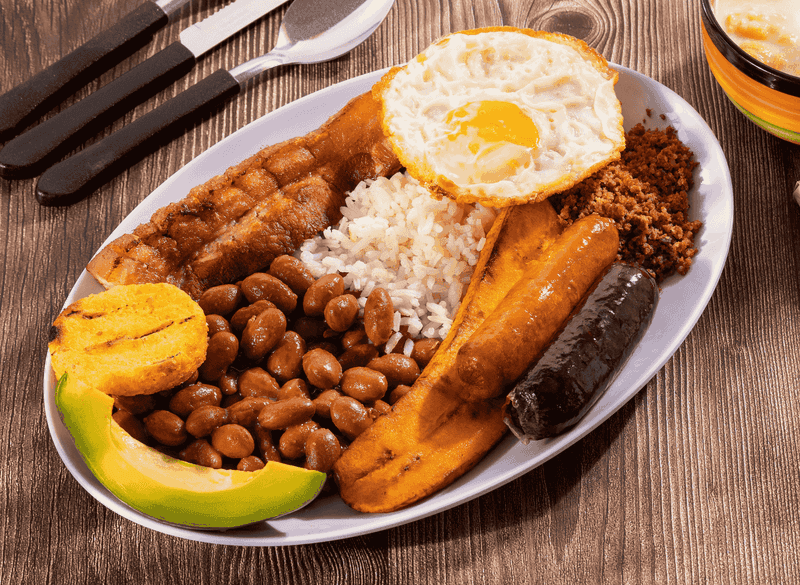 Colombian Bandeja Paisa - High Altitude, High Energy Eating