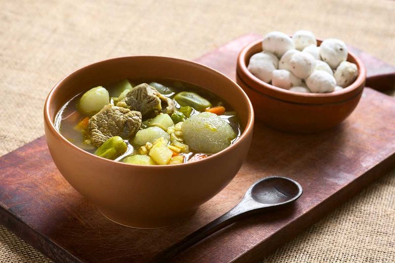 Andean Chuño Breakfast Soup
