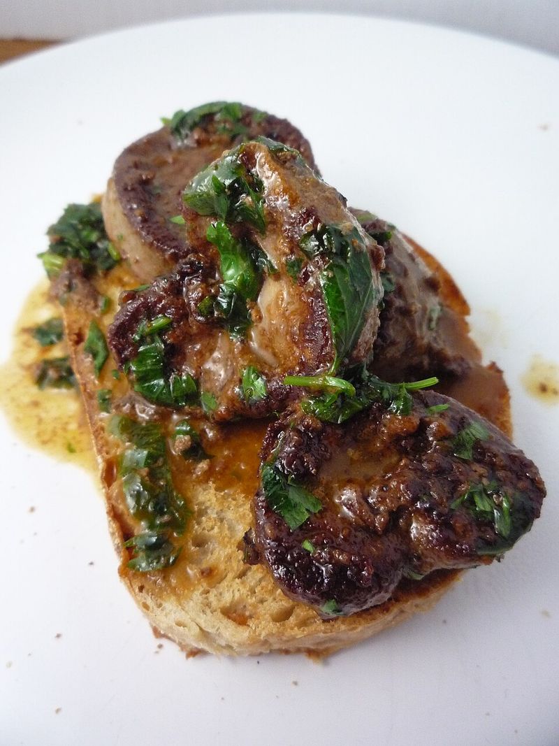 Devilled Kidneys on Toast