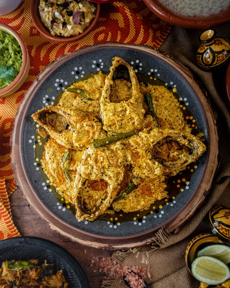 Bangladeshi Hilsa Fish Curry (Ilish Bhuna)