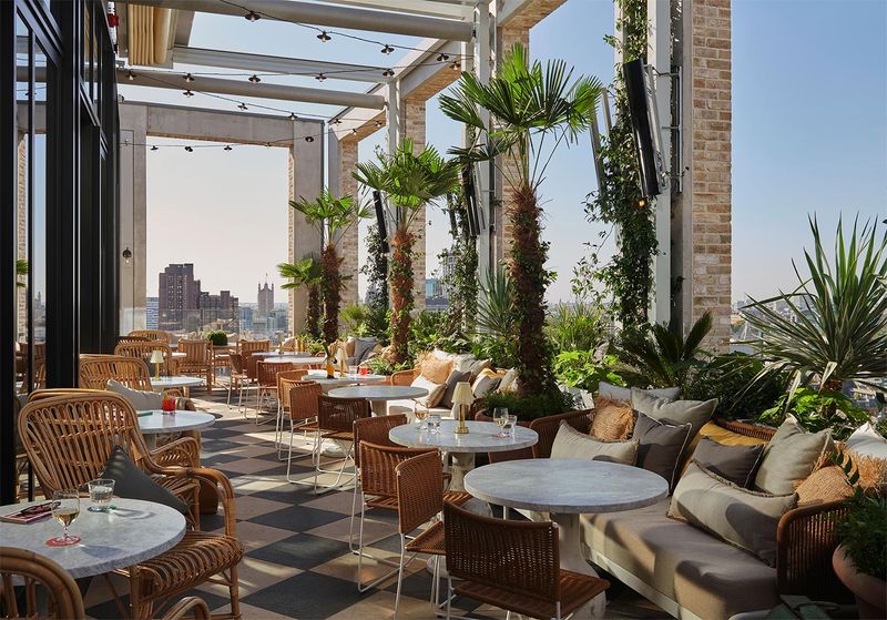 Seabird Restaurant, The Hoxton, London