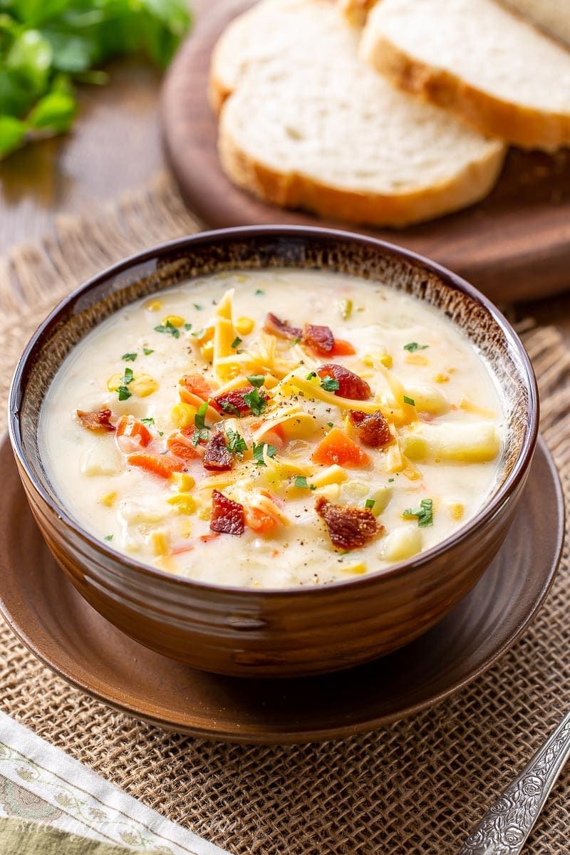 Cheesy Corn Chowder