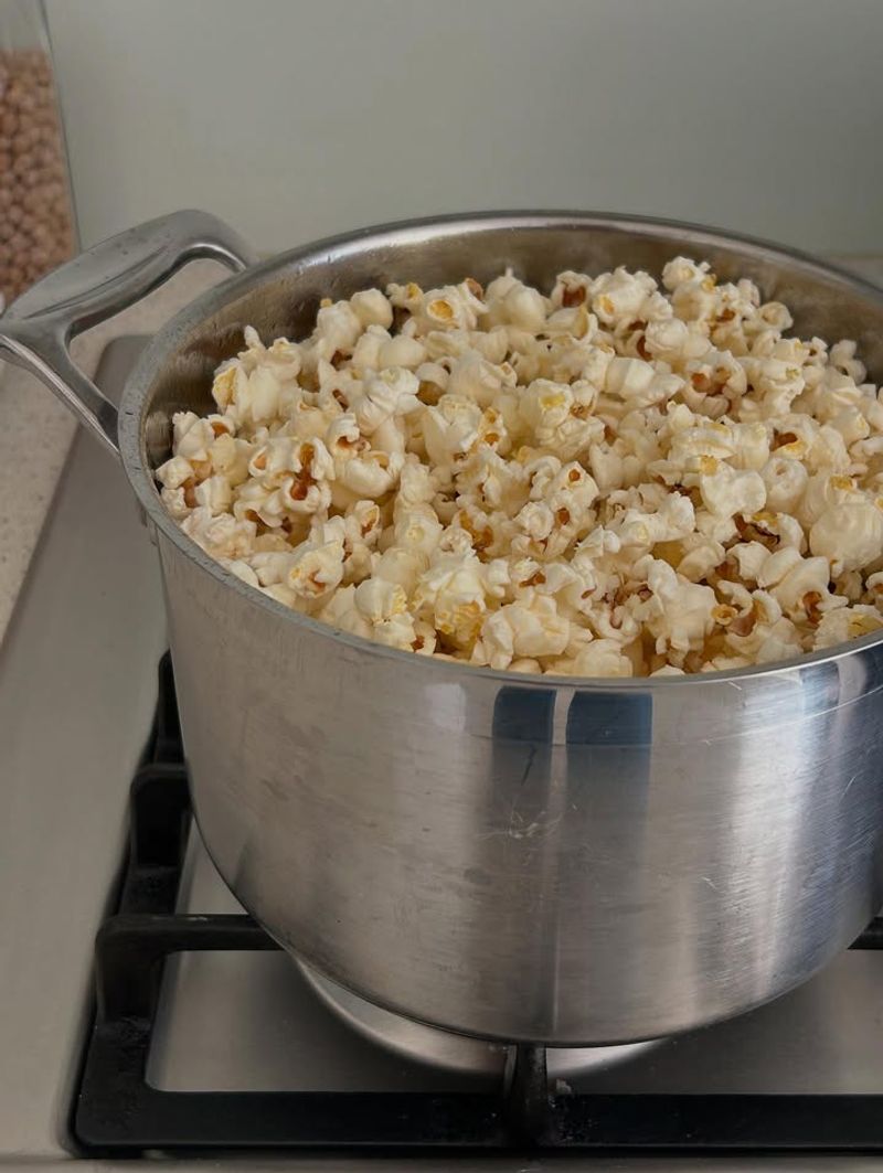 Popcorn on the Stovetop