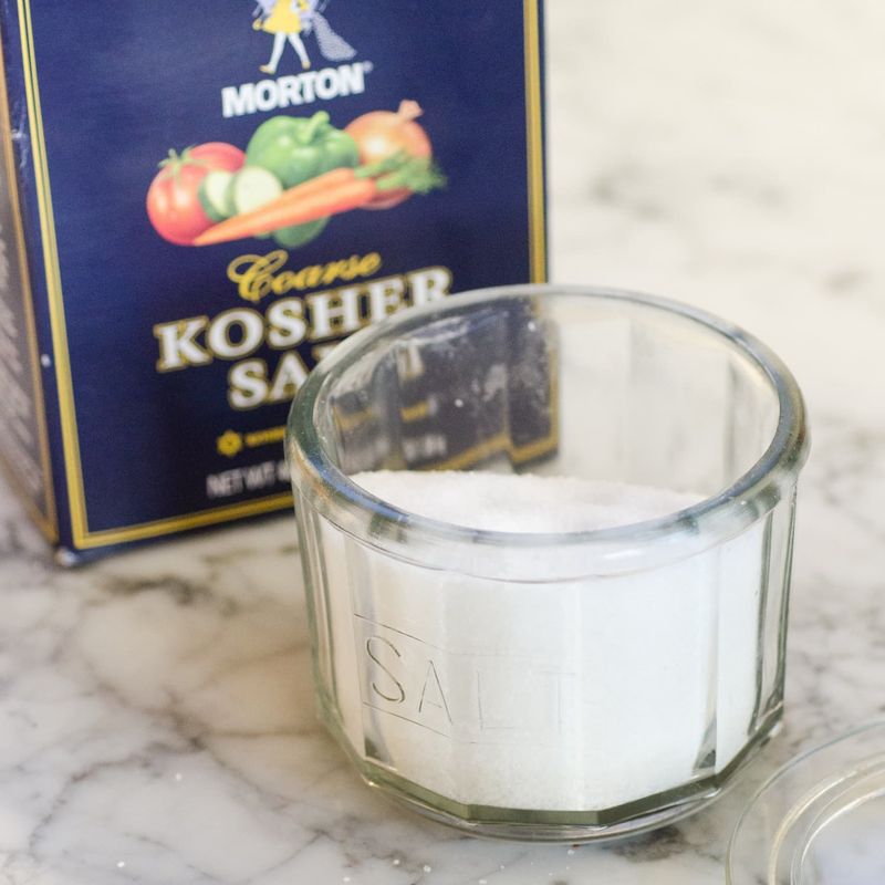 Keeping a Bowl of Kosher Salt on the Counter