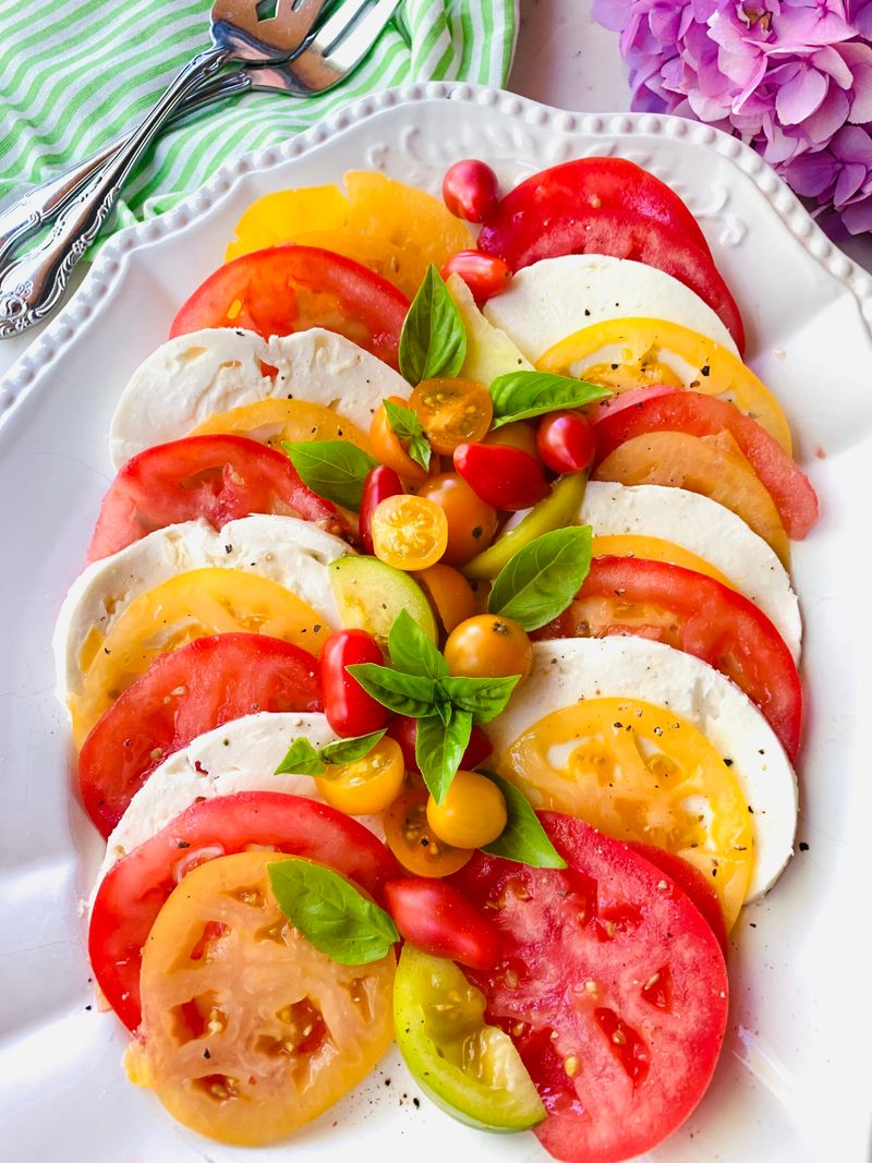 Heirloom Tomato Caprese Salad