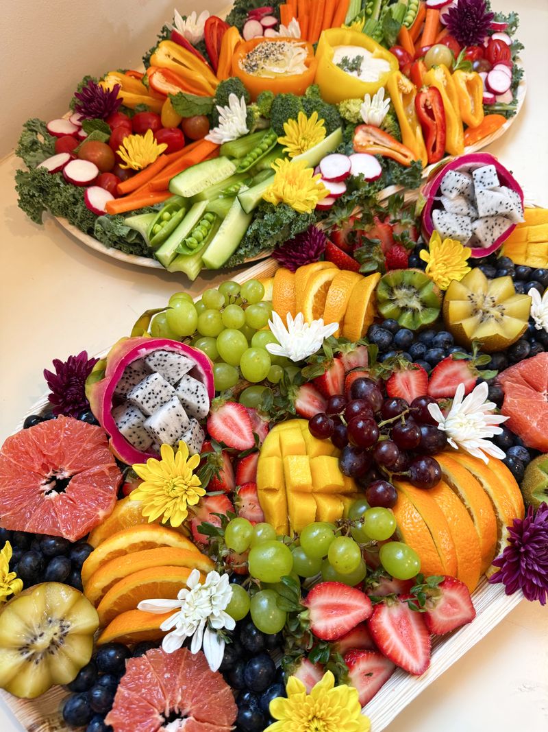 Arrange Food With Color in Mind