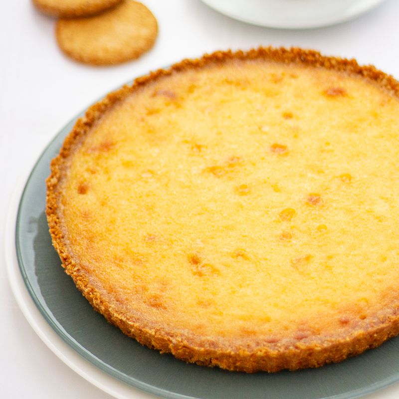 White Ganache Tart