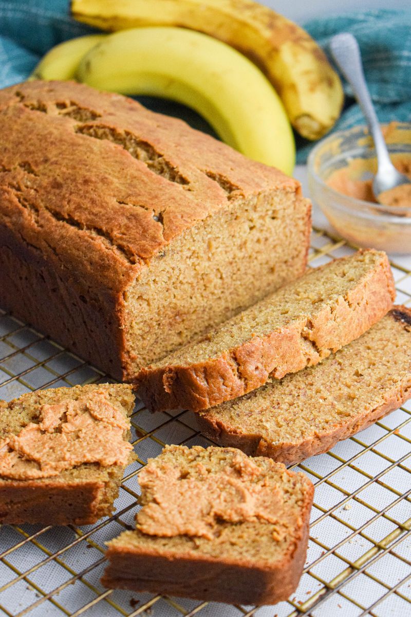 Peanut Butter Banana Yeast Bread