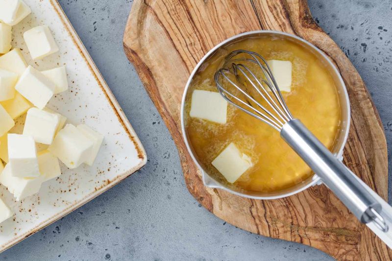 Finish With Cold Butter