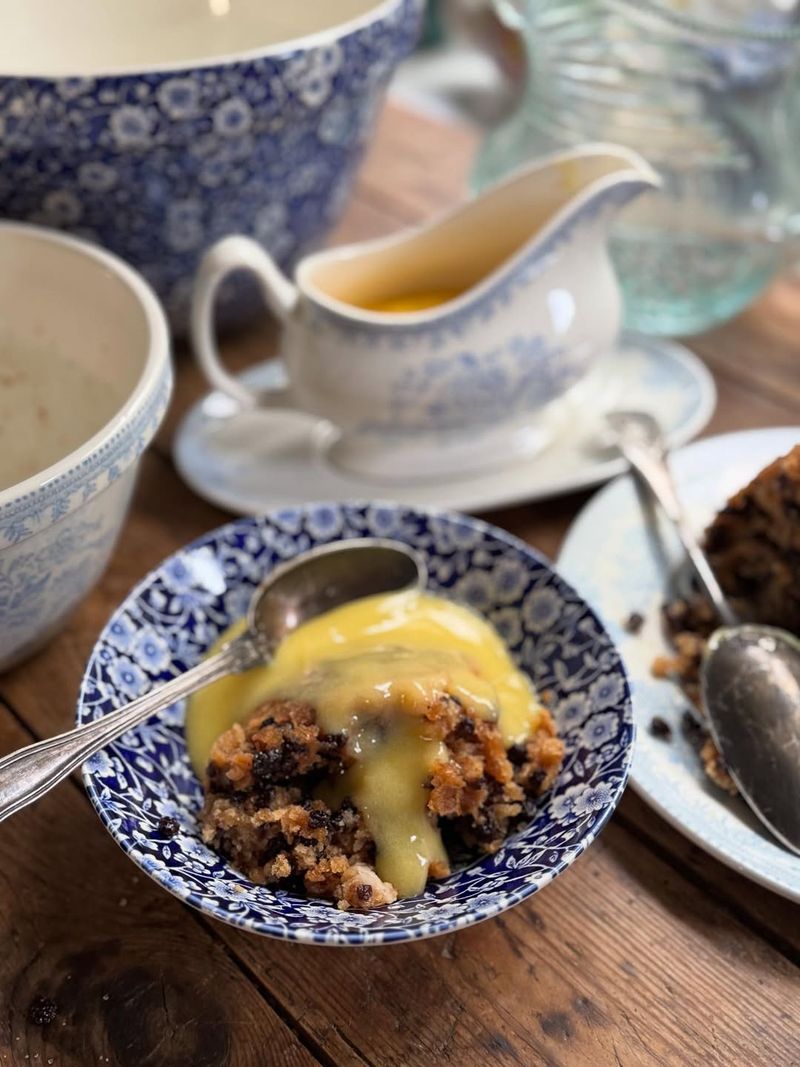 Spotted Dick with Custard