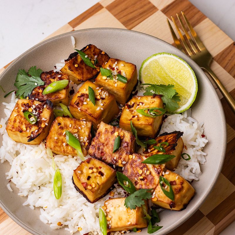 Miso-Glazed Tofu