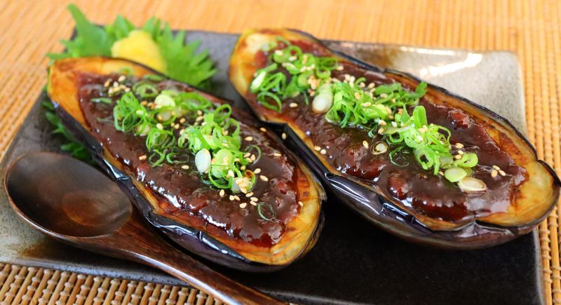 Miso-Marinated Eggplant (Nasu Dengaku)