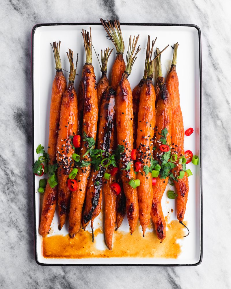 Miso-Glazed Carrots