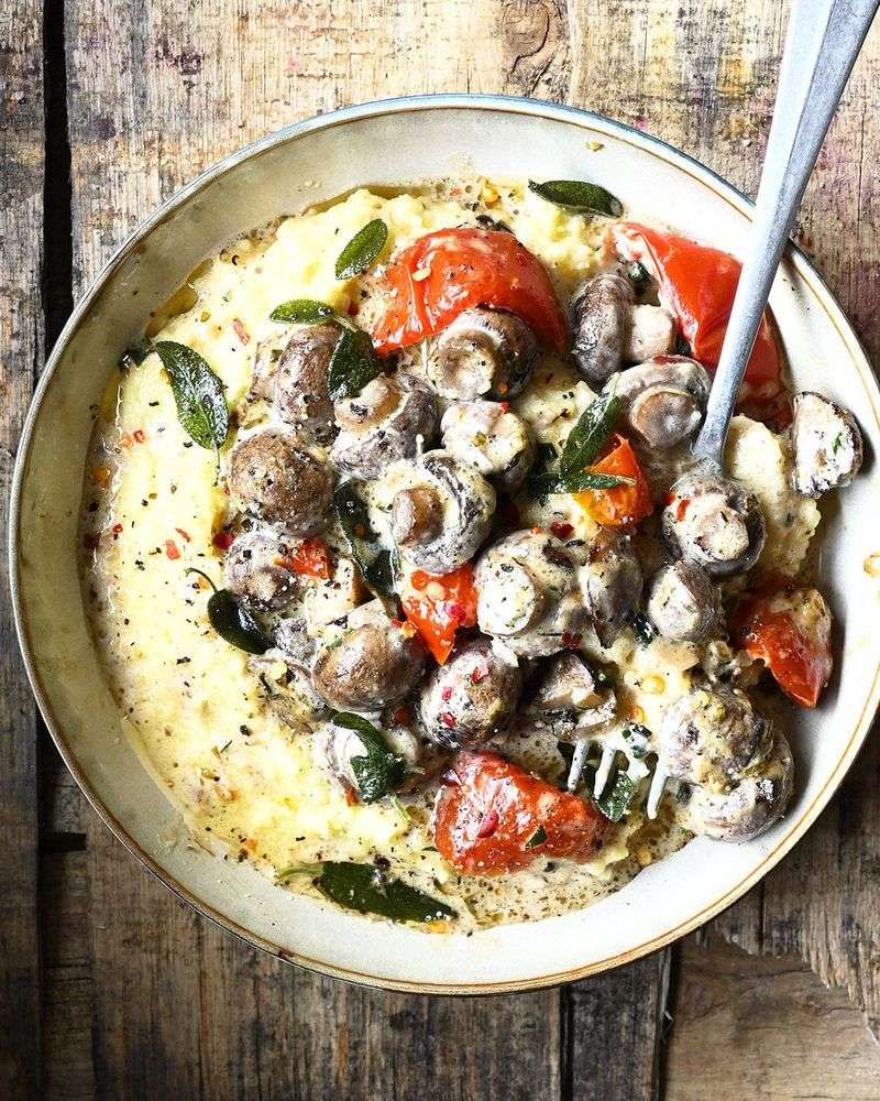 Miso Polenta