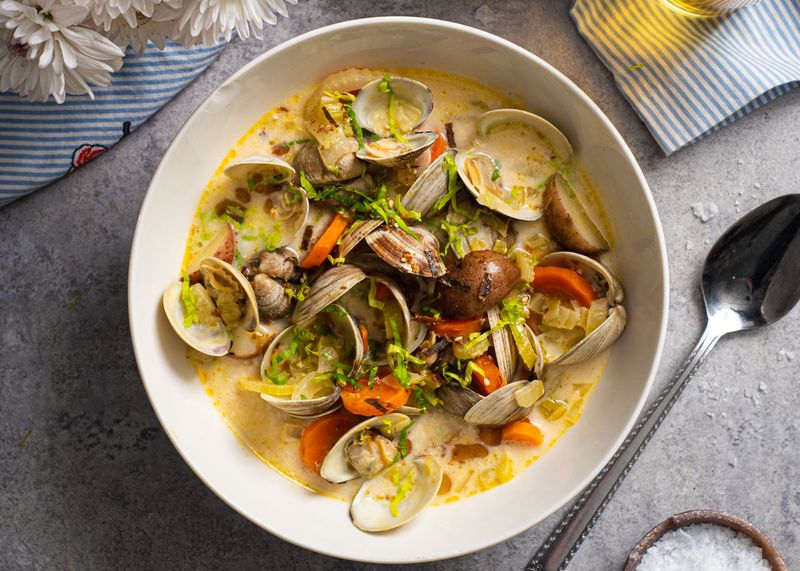 Miso Clam Chowder