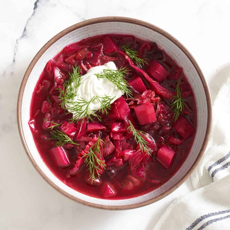 Russian Borscht - Root Vegetables from a Cold, Short Growing Season