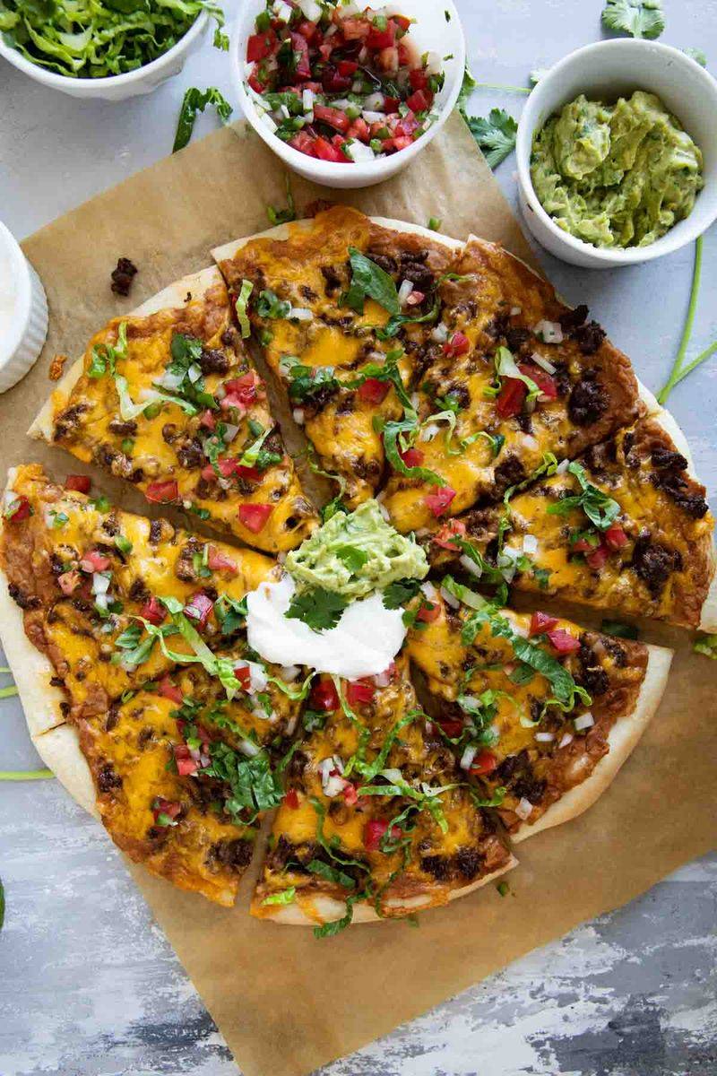 Taco Pizza