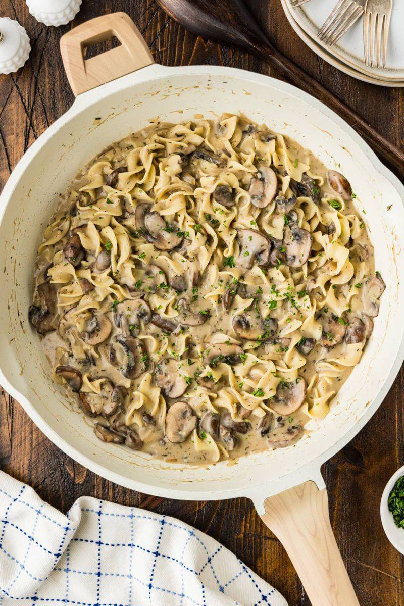 Mushroom Stroganoff
