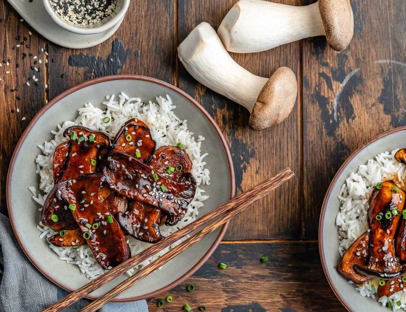 Teriyaki Mushroom Bowl