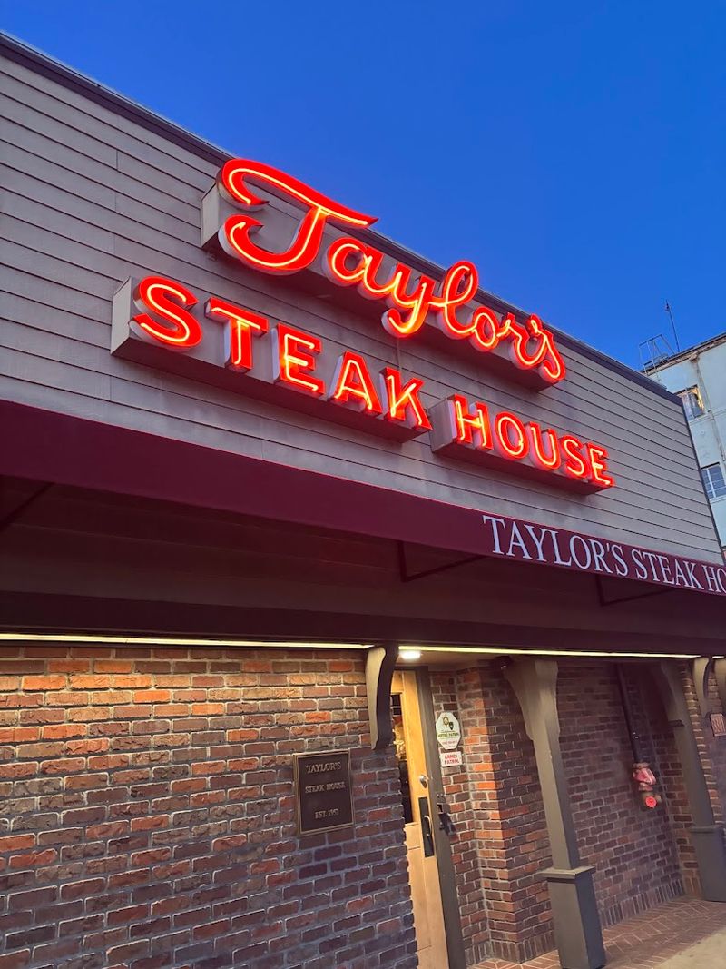 Taylor's Steakhouse: Los Angeles' Time Capsule of Prime Cuts - California