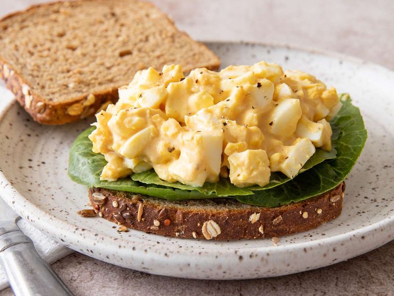Mustard Egg Salad Sandwich
