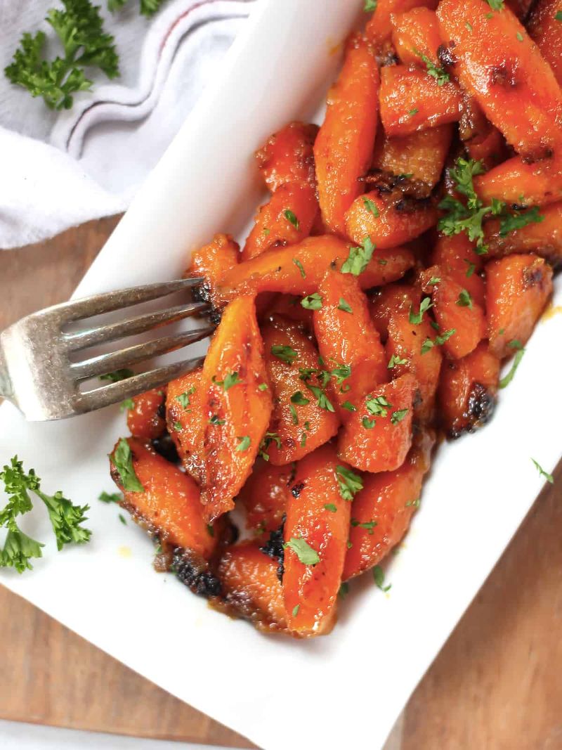 Mustard Glazed Carrots