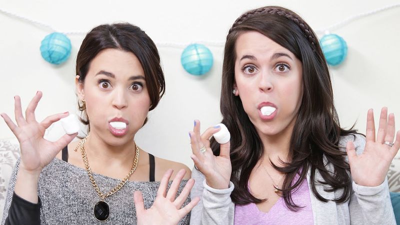 The Chubby Bunny Marshmallow Contest