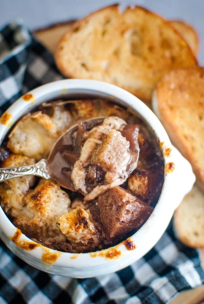 Onion Soup at Breakfast