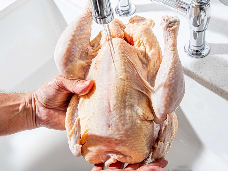 Rinsing Meat Before Cooking It
