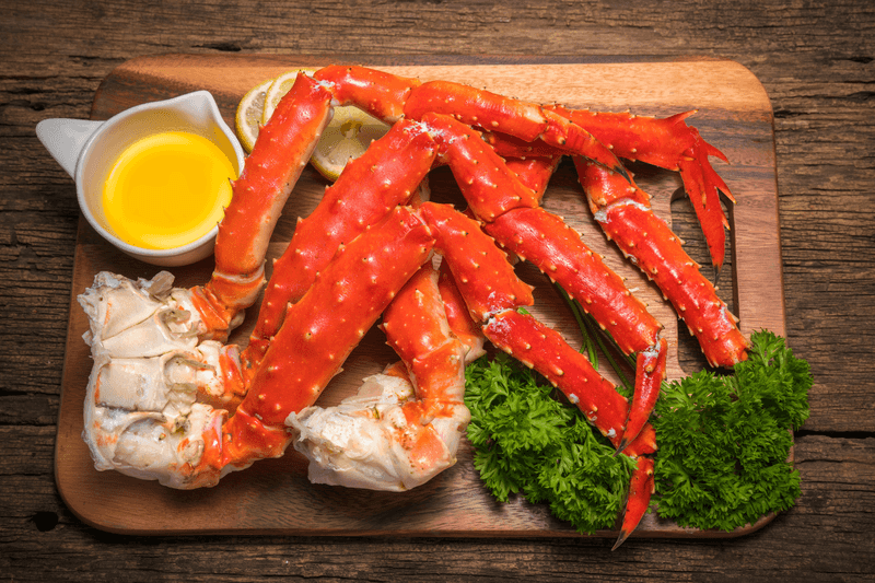 Garlic Butter Crab Legs