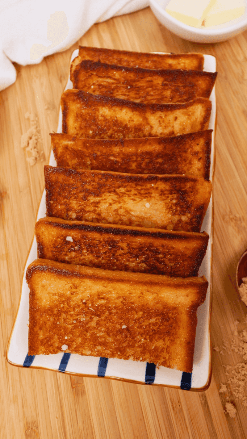 Melted Butter on Warm Toast