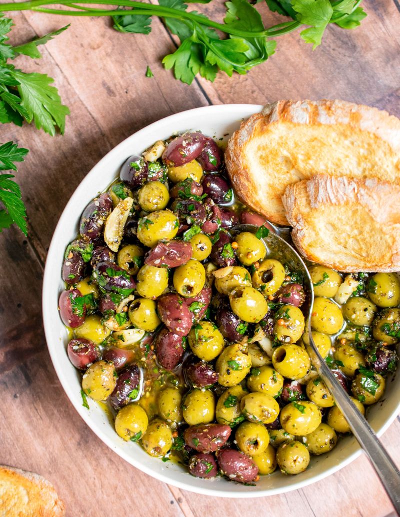 Marinated Olive Appetizer Platter