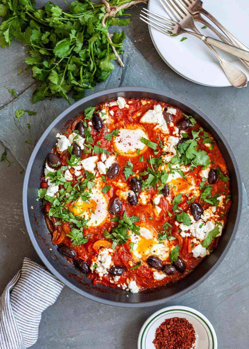 Shakshuka with Olives