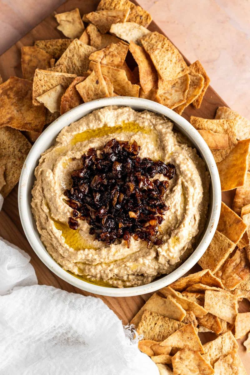 Roasted Onion Hummus
