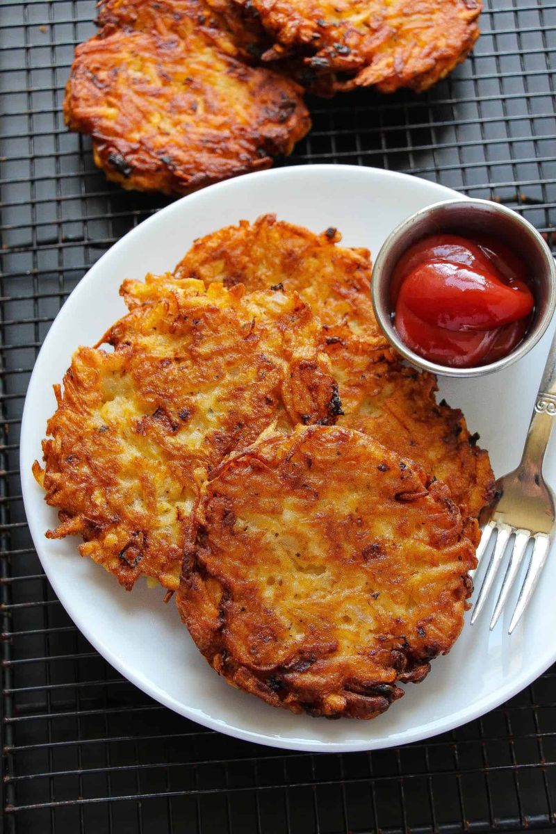 Skillet Crispy Hash Browns
