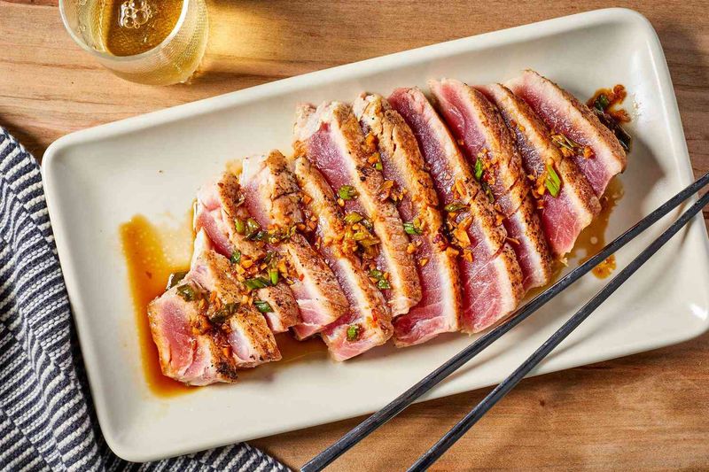 Teriyaki Glazed Tuna Steak